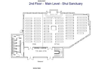 Main Heichal floor plan
